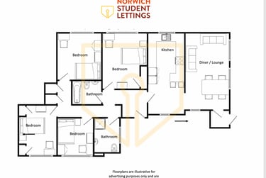 4 bed house, 390 Bowthorpe Road, Earlham, Norwich, NR58AG - Image 10