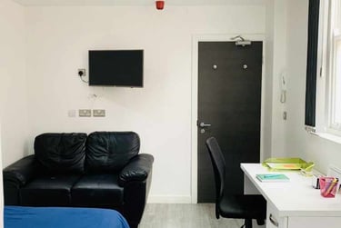 1 bed house, (Large Studio) Demontfort Street, Highfields, Leicester, LE17GW - Image 5