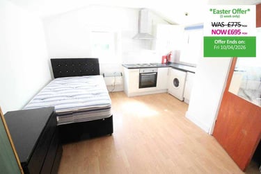 1 bed studio, 3, 95, Cathays, Cardiff, CF244HT - Image 3