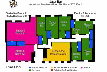 6 bed flat, Flat 2, City Centre, Preston, PR11DL - Image 6