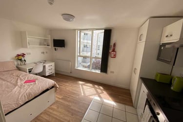 1 bed flat, 43 Watkin Road, Standard Studio, Freeman's meadow, City Centre, Leicester, LE27HY - Image 3