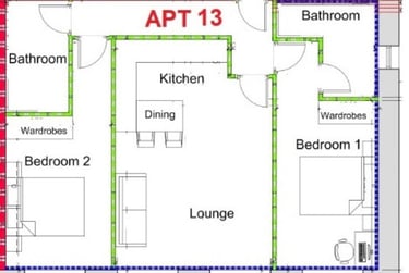 2 bed flat, Buckingham House, 4 Glovers Court, City Centre, Preston, PR13AT - Image 8