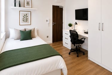 1 bed flat, 18-20 Albion Street, Highfields, Leicester, LE16GB - Image 1