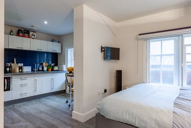 1 bed studio, Princess Way, St Mary`s Court, City Centre, Swansea, SA13AU - Image 2