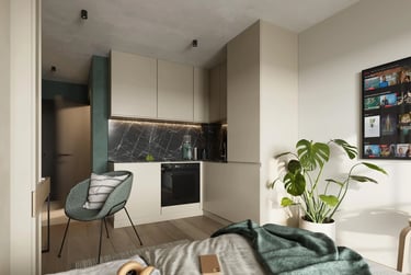 Premium Studio at Rothesay House, 17 Hinton Road, City Centre, Bournemouth, BH12EE - Image 2