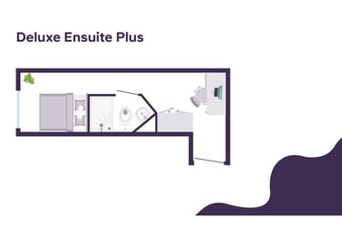 Deluxe Ensuite Plus (Floors 1-9) at Crown Place, 75 Lancaster Street, City Centre, Birmingham, B47FN - Image 3