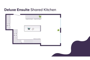 Deluxe Ensuite (Floors 1-9) at Crown Place, 75 Lancaster Street, City Centre, Birmingham, B47FN - Image 4