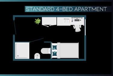 4 Bed Apartment - Image 6