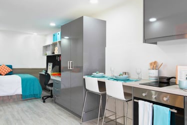 Premium Studio at Livin, City Road, 21-27 City Road, City Centre, Cardiff, CF243BJ - Image 2