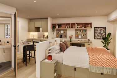 Luxury Studio Dual Occupancy (Floors 1-12) - Image 1