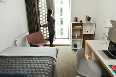 Ensuite Standard at Host Kings Cross, 25-27 Canal Reach, King's Cross, London, N1C4DD - Image 4