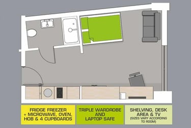 Silver Large City Studio, Floors G-4 at CODE Students, 40-72 Western Road, Bede Park, Leicester, LE30GH - Image 1