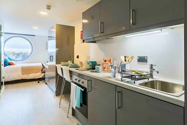 Studio Deluxe at Livin, City Road, 21-27 City Road, City Centre, Cardiff, CF243BJ - Image 2