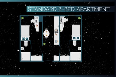 Standard 2 Bed Apartment - Image 4