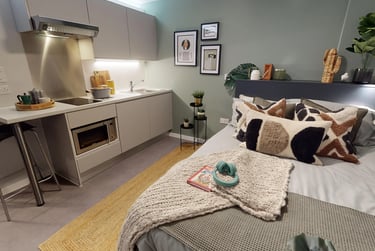 Large Studio at Element, 78-89 Alscot Road, Bermondsey, London, SE13AY - Image 1