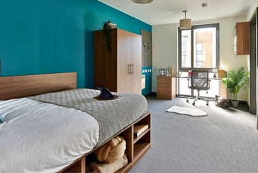 Flat One Bed Gold at Cavendish Place, 20 Wilmott Street, Manchester Metropolitan University, Manchester, M156AS - Image 1