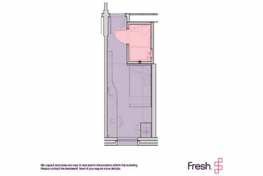 Gold En Suite at Spring Mews, Tinworth Street, Vauxhall, London, SE115EL - Image 1