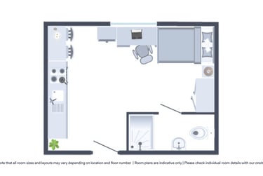 Standard Studio Plus at Livin, City Road, 21-27 City Road, City Centre, Cardiff, CF243BJ - Image 4