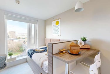 Deluxe Studio at Merlin Point, 1 Deasy Road, City Centre, Coventry, CV12JU - Image 1