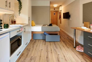 Studio Penthouse at The Helix, North End Road, Wembley, London, HA90UU - Image 3