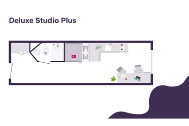Deluxe Studio Plus at Crown Place, 75 Lancaster Street, City Centre, Birmingham, B47FN - Image 3