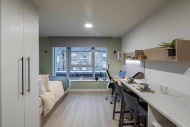 Superior Plus Studio at Norton’s Student Living, 11 Montrose Terrace, Abbeyhill, Edinburgh, EH75AF - Image 1