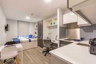 Standard Studio at ViBe Student Living, 66-70 Cambridge Road, Surbiton, Kingston, KT13LA - Image 1