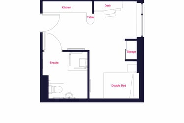 Platinum Studio at Queens Court, 15 Queens Walk, City Centre, Reading, RG17QF - Image 8
