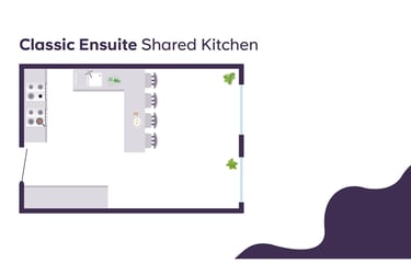 Classic Ensuite (Floors 26-32) at Crown Place, 75 Lancaster Street, City Centre, Birmingham, B47FN - Image 9