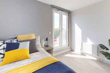 1 bed flat, Studio (With Private Balcony), Helmdon Road, City Centre, Leicester, LE27AL - Image 2