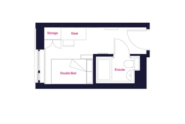 Bronze Ensuite at The Cam Foundry, 315 Mill Road, City Centre, Cambridge, CB13DL - Image 3