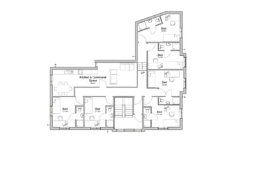 6 bed flat, Havelock Place, City Centre, Stoke, ST14LT - Image 3