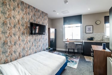 1 bed studio, Derby Road, Arboretum, Nottingham, NG15FB - Image 1