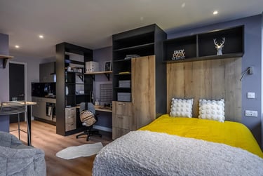 One Bed Mezzanine Apartment at Carters Yard, 14-16 Dumbarton Road, City Centre, Stirling, FK82LF - Image 1