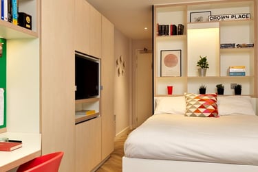 Beaumont Flat at Student Castle Cambridge, 1 Milton Road, City Centre, Cambridge, CB41UY - Image 1