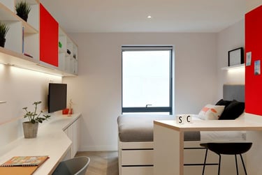 Darwin Studio at Student Castle Cambridge, 1 Milton Road, City Centre, Cambridge, CB41UY - Image 1