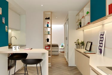 Hawking Studio at Student Castle Cambridge, 1 Milton Road, City Centre, Cambridge, CB41UY - Image 1