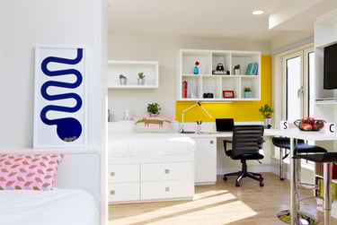 Howard Twin Studio at Student Castle, 80 Walmgate, City Centre, York, YO19TL - Image 1