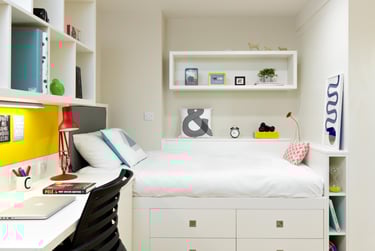 Howard Twin Studio at Student Castle, 80 Walmgate, City Centre, York, YO19TL - Image 2