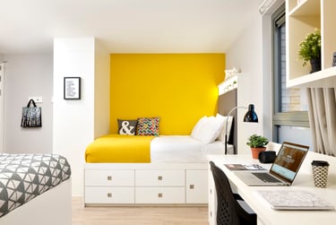 Bruce Twin Studio at Student Castle, 199 Causewayside, City Centre, Edinburgh, EH91PH - Image 1