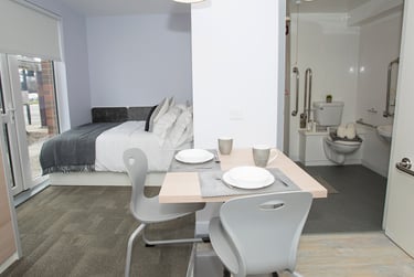 Premium Accessible Studio at Duresme Court, Newcastle Road, Nevilles Cross, City Centre, Durham, DH14FA - Image 3