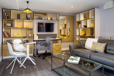 Grande Apartment at Iconinc, The Glassworks, Cardigan Road, Burley, Leeds, LS61LF - Image 2