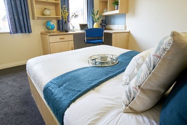 Deluxe Double Ensuite at Trinity Student Village, Great Shaw Street, City Centre, Preston, PR12HF - Image 3