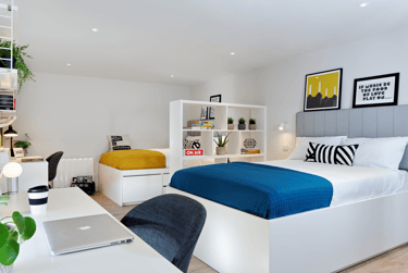 Bronte Twin Studio at Student Castle, 18-29 Claypath, City Centre, Durham, DH11RH - Image 1