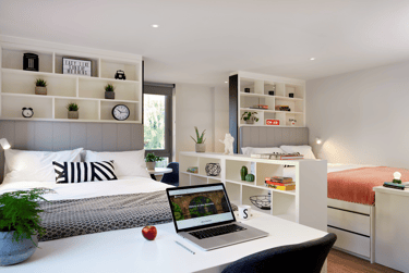 Robson Twin at Student Castle, 18-29 Claypath, City Centre, Durham, DH11RH - Image 1