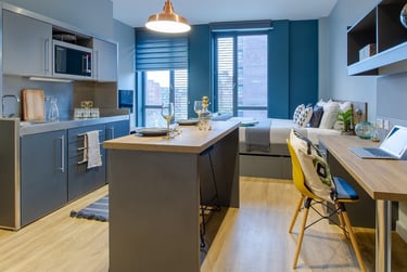 Luxury Plus Studio at Crown House, West Bar, Broomhall, Sheffield, S38PH - Image 2