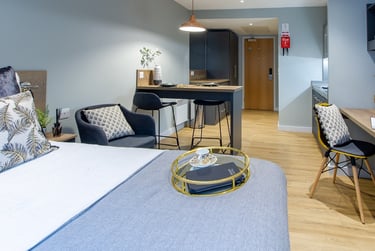 Superior Studio at Crown House, West Bar, Broomhall, Sheffield, S38PH - Image 3