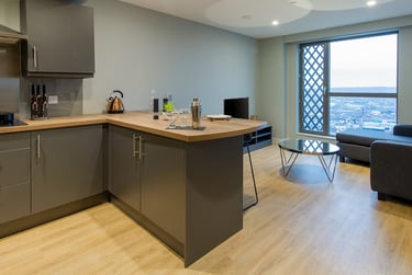 Penthouse 1 Bed Apartment at Symons House, Belgrave Street, Burley Park, Leeds, LS28DD - Image 11