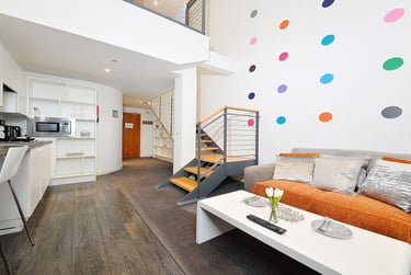 Split Level Studio at Gallery Apartments, 2 Port Dundas Place, City Centre, Glasgow, G23LD - Image 2