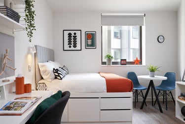 Wren Studio at Student Castle Oxford, Osney Lane, University Of Oxford, Oxford, OX11TE - Image 1